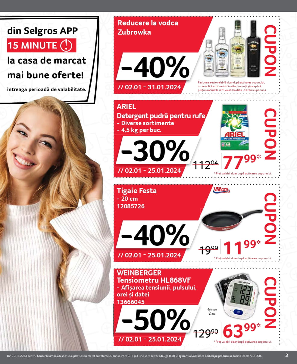 catalog Selgros alimentar